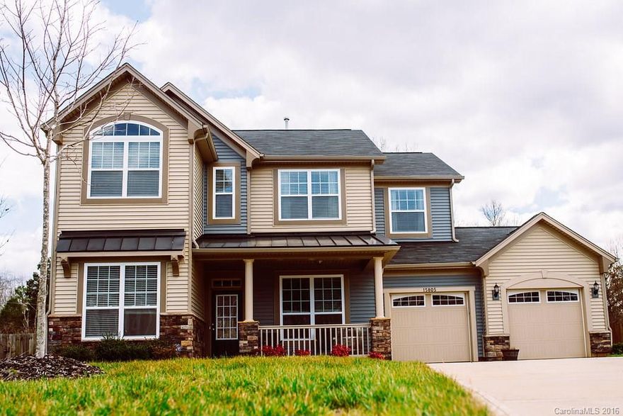 Gorgeous Craftsman Home! Only 3 years young! 10 ft. ceilings on the main! Spacious open floor plan, perfect for entertaining and enjoying family! Kitchen has a custom stone backsplash, lots of cabinets, granite island & gas range & the stainless fridge stays! Guest BR & full bath on main! Office, dining room, laundry room and an Amazing Sunroom on the main level.  Master BR/BA, 3 additional BRs & full bath up. Hot Tub on custom paver patio stays! Great Front Porch! Southern Charm!! Has it all!!