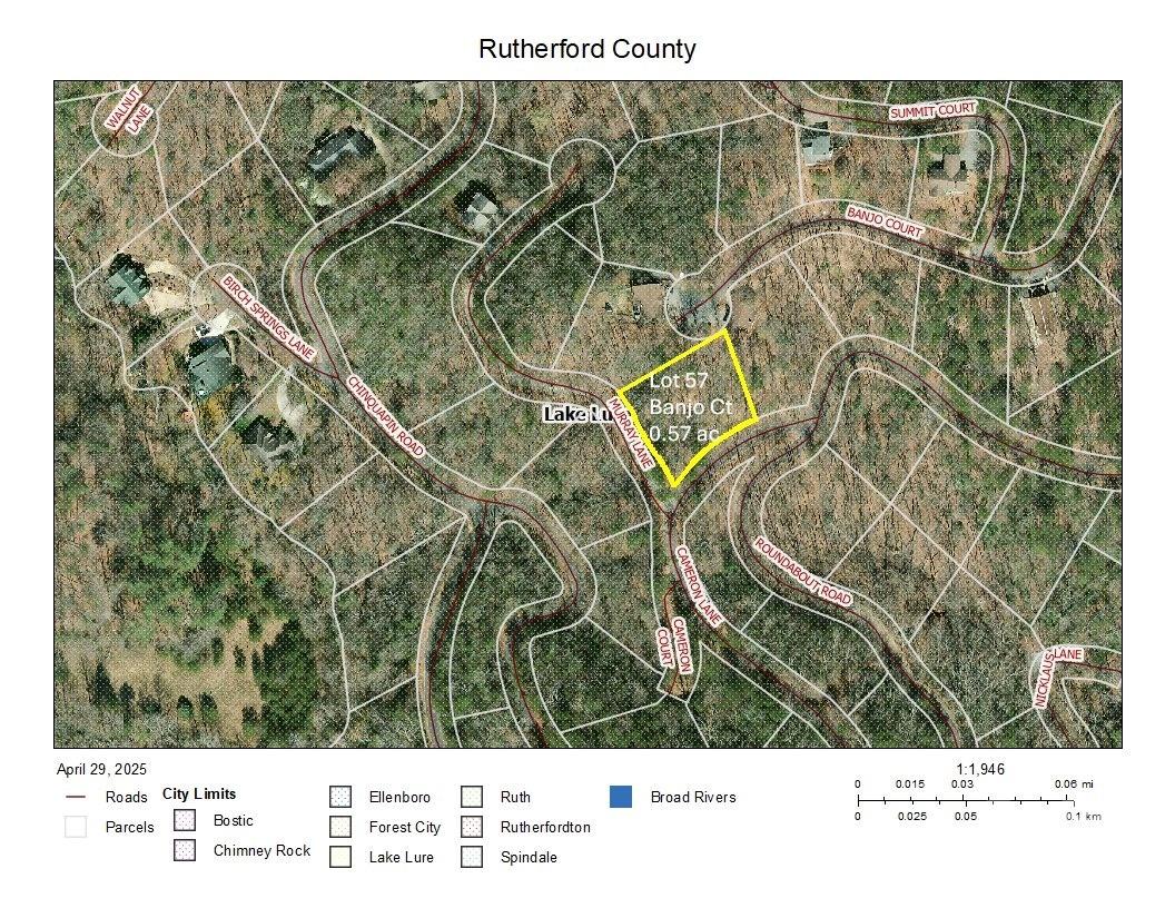 Rumbling Bald on Lake Lure - Land