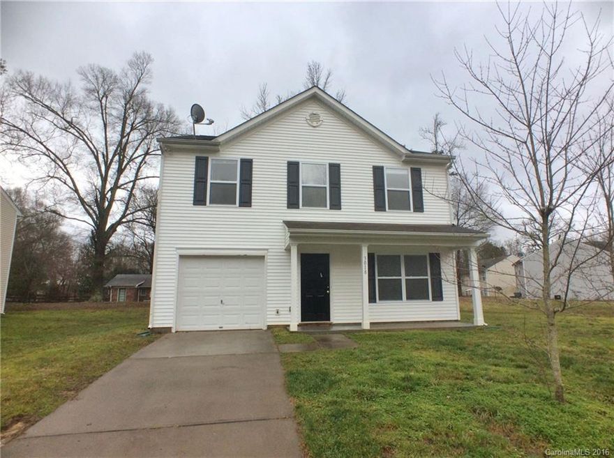 This 3-bedroom, 2.5-bath home offers 1606 sq ft of living space. The great room features wood laminate flooring and a corner gas fireplace, and the kitchen has white appliances, a pantry and a spacious breakfast area. Both secondary bedrooms are upstairs and share a full bath, while the master suite includes a walk-in closet and an extended vanity with seating. Enjoy the outdoors on the covered front porch!