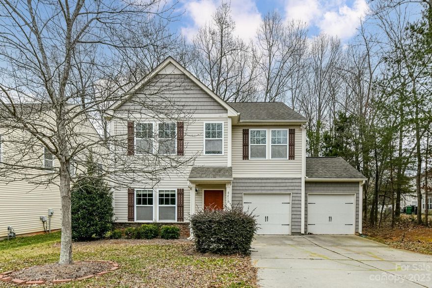 *Multiple Offers received. All Offers due by 2/10 at 2pm.* Welcome home to modern magnificence! Beautiful home nestled in popular Seven Oaks includes clubhouse, pool and playground. Hardwood floors grace the entrance hall and seamlessly transition into open living spaces that offer an abundance of natural light. A dedicated office adds versatility to the main level floor plan by also serving as a flex space. Showcasing a cozy fireplace and handsome mantel, the Great Room is easily the heart of this home. The kitchen features a gas range, appliances and raised counter, ideal for casual dining or formal entertaining. A rear-loading staircase perfectly segues to a more private upstairs floorplan that’s punctuated by a large loft. The primary bedroom suite boasts a walk-in-closet, bathroom with garden tub and separate shower, and dual vanities. Two additional bedrooms provide ample space for family and guests. Level backyard, complete with a fence. Hurry!