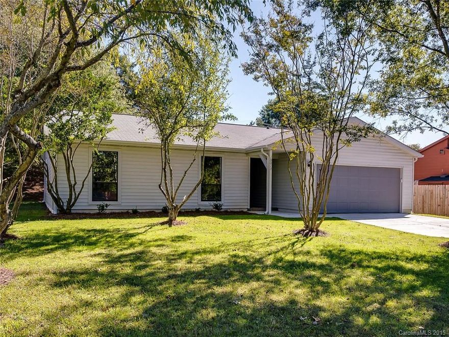 Beautifully renovated 3/2 ranch with 2-car garage in desirable Raintree! Top-of-the-line finishes in every room. Family room features vaulted ceilings, hardwood floors, and gorgeous statement fireplace with custom stone surround. Wet bar perfect for entertaining! Kitchen is completely redone with new cabinets, granite counters, and stainless appliances. Bathrooms have all the designer touches. Upgraded lighting and fresh paint throughout, HVAC brand new in 2015. No initiation fee to Raintree CC!