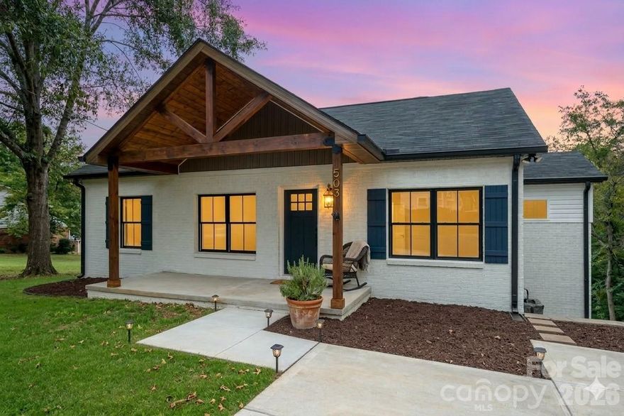 Welcome home and fall in love with this stunning, fully renovated white brick ranch at 503 East Circle Drive. From the designer-inspired open layout to the crisp, brand-new flooring and fresh paint, every inch of this 3-bedroom, 2-bath home feels like a breath of fresh air. The chef-ready kitchen shines with sleek countertops and new stainless appliances, while the finished basement offers that extra living space. Enjoy the spacious back yard and porch, just in time for summer living. Nestled on a spacious lot just minutes from the heart of downtown Shelby, this move-in-ready gem isn't just beautiful, it’s affordable. Qualifies for 100% USDA Financing (0% Down!) Don't just dream of homeownership, walk into it today!