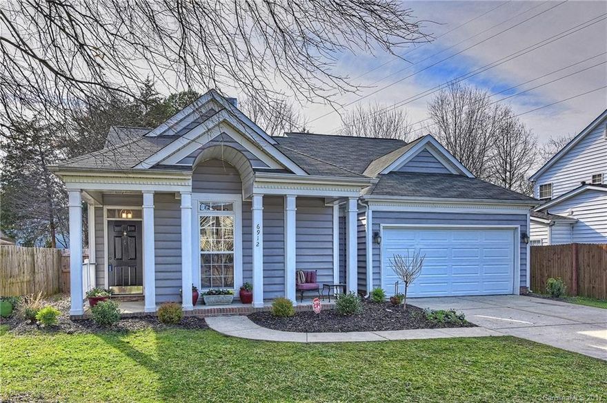 LOCATION! Southpark/Colony area! Immaculate 4 BR,3 bath 1.5 ranch nestled in cul-de-sac w/private fenced yard & nice large deck! BRAND new FLOORS,CARPET,&PAINT throughout! Upgraded kitchen w/ granite,lovely back splash,tiled floors&updated SS appliances!Updated fixtures and lighting.Master suite w/ updated bath w/granite and tile.Upper story bedroom or bonus has a full bath w/tile! Great curb appeal!Top rated schools & walking distance to premier shopping & just a short drive to uptown.Must see!