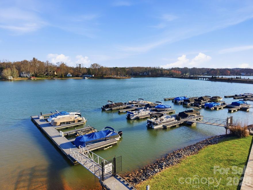 Welcome to this beautifully-maintained two-story home with a DEEDED BOAT SLIP and nearly one-third of an acre in one of Mooresville’s most desirable lakefront neighborhoods.

Inside features include new hardwood flooring downstairs, fresh carpet in bedrooms, and fresh paint throughout. Walk into an open foyer, with an adjacent dining/sitting area and home office, plenty of natural light looking out into a large, private fenced-in level background perfect for relaxing or entertaining.

Upstairs offers a large primary suite with an updated bathroom and walk-in closet, two bedrooms, and a large bonus room that can serve as a fourth bedroom. All bedrooms and bonus room have fresh paint and carpet.

Enjoy all the amenities that Harbor Cove has to offer – golf-cart friendly, recently updated lakefront pool on a private peninsula, kayak/paddleboard launch, social activities for everyone, dog parks, and dry storage. The neighborhood features mature landscaping and a welcoming, established feel. Conveniently located; easy access to I-77, Lowe’s HQ, hospital, dining, and shopping and within walking or golf cart distance to popular waterfront restaurants and a brewery just across the street.

A rare find that combines lifestyle, location, and privacy - come experience lake living at its best in Harbor Cove!
