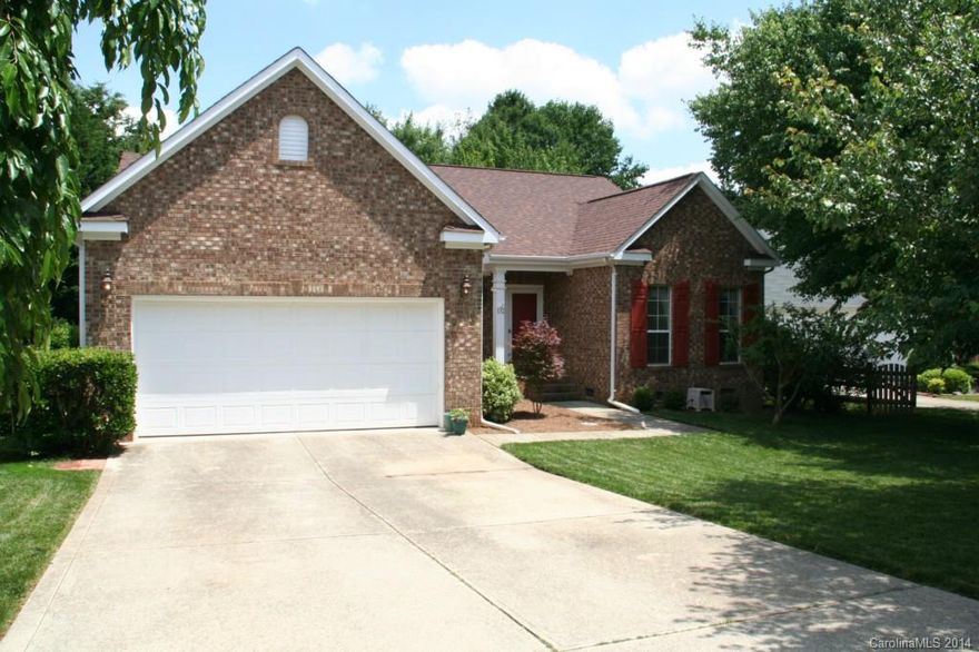 Home is conveniently located minutes from I77, shopping, restaurants, entertainment and Lake Norman. Great starter home located on a less traveled cul-de-sac street. Home has great curb appeal, brick front, wider concrete drive and nice shade trees. Well maintained, recent upgrades include a roof in 2011. Split floor plan affords privacy to the master bedroom. High ceiling and a kitchen that opens to the breakfast area and living room. Sit on the deck in your own private fenced in back yard.