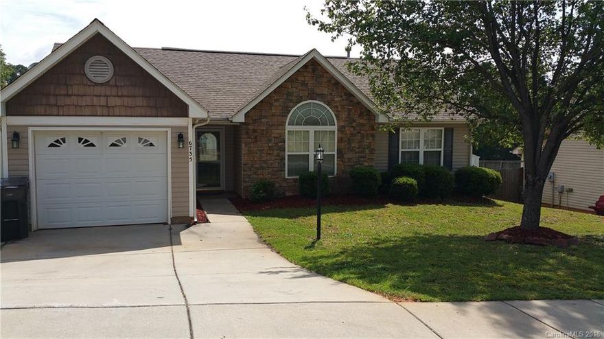 Nice Well kept Home. Large level fenced yard .Enjoy these nice summer months entertaining in the sunroom. Sunroom is glassed in so you can enjoy the beautiful backyard and patio  all year Long! Nice sized closets. Jacuzzi tub in Master bedroom. Trey ceiling master bedroom as well. Don't miss out on this opportunity for Home ownership.  Home is House Charlotte Eligible.