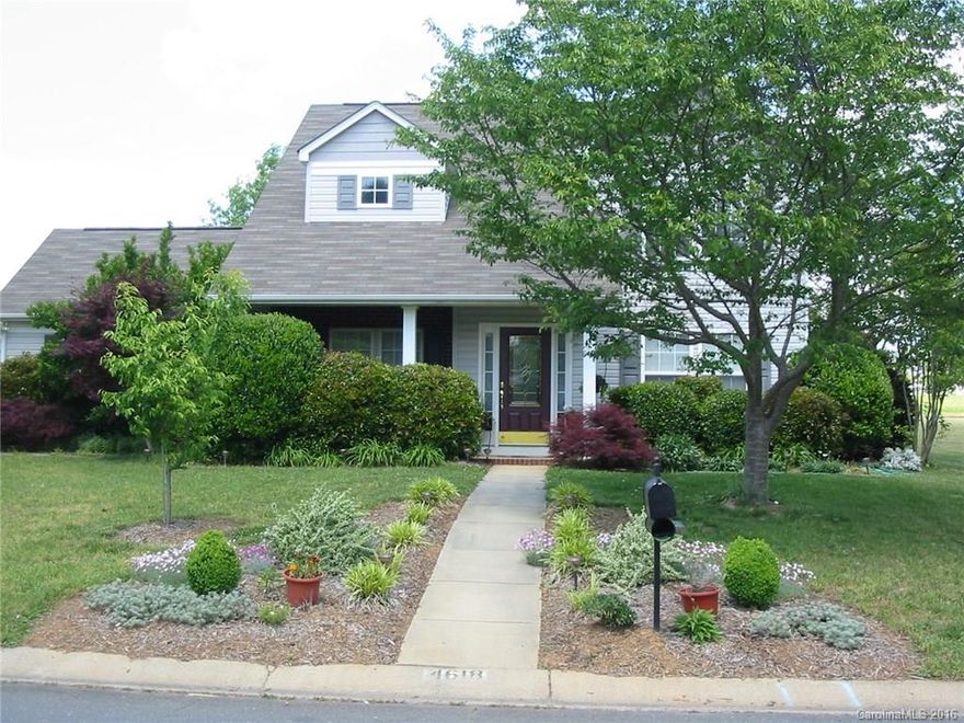 Very nice 3 bedroom 2 1/2 bath home on landscaped corner lot, large family room with vaulted ceiling, fireplace, hardwoods throughout, master on main, loft, front porch, patio, 2 car garage, beautiful landscaped yard that is perfect for entertaining, popular neighborhood, must see