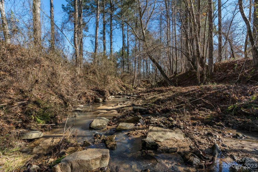 Welcome to this amazing opportunity conveniently located 40 minutes South of Charlotte! Being minutes off of I-77 with over 2400 feet of road frontage, access is very easy. Abundant wildlife, acres of hardwood bottoms, multiple creeks flowing through the property, with loblolly pine production! This gem can be used for Hunting/Recreation, income potential, forestry/agricultural, deferred taxes, or a personal residence!  There is electricity available and quality soil for conventional septic systems; many options for homesites. If you are looking for a tranquil homestead tucked back in the woods, this is the piece of land for you!  Pursue building your dream home, hunting with family and friends, farming and gardening, and embrace the country lifestyle.  This charming property is here for you to build memories with family and friends.  Survey available upon request. Soil mapping available upon request. Contact listing agent for more info.