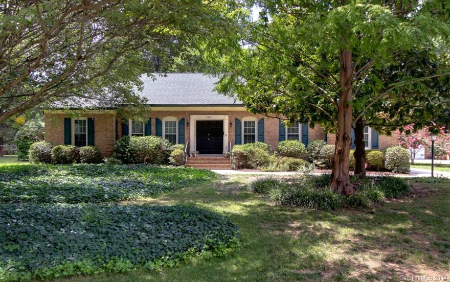 Great location! Beautiful 3 BR, 2 BA home. Master with great closet space. Master and Hall Bath renovated 2013. New light fixtures. Hardwood floors throughout. Den with fireplace, built-in shelving and built-in desk area. Great closet space and storage! Hot Water Heater replaced 2014. Stove replaced 2014. HVAC + duct work replaced 2010. Roof/Gutters replaced 2007. Large, flat, fenced back yard. Convenient SouthPark location!