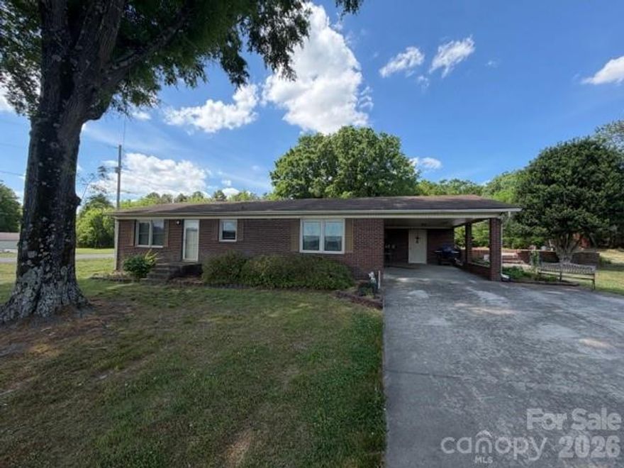 Welcome to this brick ranch nestled on a spacious corner lot in the desirable Endy community of Stanly County. Offering a peaceful country setting with the convenience of nearby access to NC Highway 24/27, this home provides an ideal balance of rural living and easy connectivity, with an easy commute to Interstate 485.

Inside, you’ll find an open floor plan featuring 2 bedrooms and 1.5 baths, offering flexibility and room for adjustments depending on a buyer’s vision or needs. Whether you’re looking to reconfigure spaces, modernize, or personalize, this layout provides a great starting point. The classic brick exterior adds timeless appeal, while the generous lot offers space for outdoor living, gardening, or future improvements.

Located just a short drive to both Locust and Albemarle, you’ll enjoy access to shopping, dining, and everyday amenities without sacrificing the quiet charm of the countryside.

Whether you’re a first-time home buyer looking to put down roots or an investor seeking your next opportunity, this property is full of potential. Home is being sold as-is. Please note: the property includes an in-ground pool that is currently not in use and is not functional.