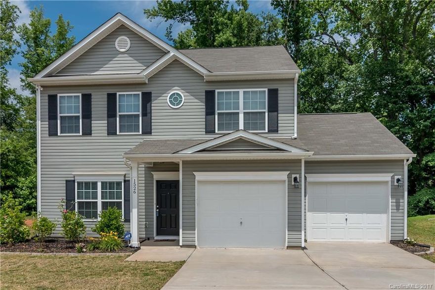 Beautiful and well maintained 3 bedroom, 2/1 bathroom home. It has an open floor plan for staying connected. There is a nice size sitting area at the top of the stairs that could be used for an office or whatever you desire to use it as.  Out back is a patio for grilling or simply relaxing. The garage is ample.  This home shows like a new home Located near main street in Clover SC.