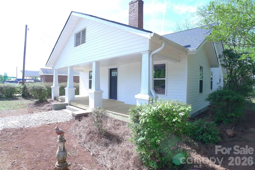 Welcome home to this beautifully refreshed 4-bedroom, 3-bath home in Mocksville! From top to bottom, the hard work has been done for you- featuring new paint, new flooring, new plumbing fixtures and electrical fixtures, and brand-new siding. Rest easy with a new roof (2025) and new HVAC (2025). Zoned highway business, this property offers incredible flexibility for buyers looking to live, work, or invest. Move-in ready and waiting for you!
