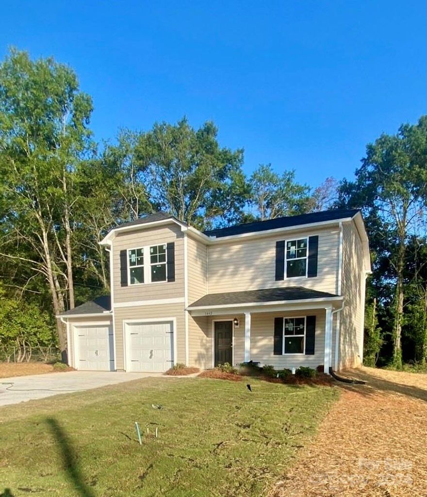 Discover this stunning New Construction home in Lancaster, SC!  This home has 4- Bedrooms, 2.5 Baths and 2 Car Attached Garage.  This is home is perfect for relaxing or entertaining friends and family.  The kitchen boasts granite countertops and a stainless steel appliance package.  The primary bedroom features a vaulted ceiling with an installed ceiling fan, a walk-in closet and an ensuite bathroom.  Primary bedroom also offers a double vanity sind and a garden/tub combination.   This home is located close to main attractions, transportation corridors, shopping and medical.  This home is a "Must See".