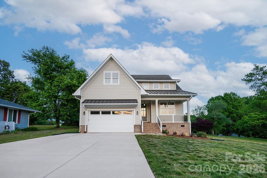 Discover immaculate living in this newly constructed release from one of Kings Mountain's hottest builders. This home is just a stone's throw from the King's Mountain Reservoir and all the water-sports and recreational activities you could ever want! This private lot is nearly 1/2 of an acre and offers plenty of space to entertain. Inside you'll find all of the luxury accoutrements you'd expect from a home in a much higher price point. With 3 bedrooms, 2.5 bathrooms, and just shy of 3,000 sqft of living space, this home is oversized and can accommodate any lifestyle need you may have. A stunning fireplace, gourmet kitchen, and high end finishes all compliment the interior space beautifully. They don't make them like this anymore, so come and check this one out before it's gone!