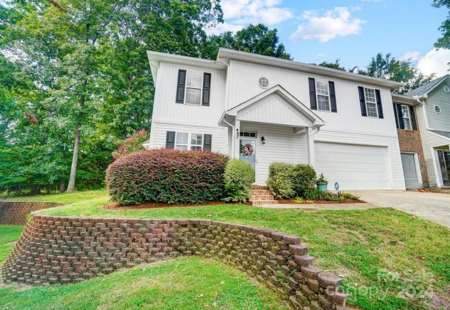 Spacious Townhome in the heart of Fort Mill, SC with 3 bedrooms, 2.5 bathrooms, and almost 2,100sf! Step in from the front porch and into an open floor plan! The beautiful kitchen has tons of cabinetry, stainless appliances and gorgeous natural light. The great room features a pretty fireplace with gas logs and access to to the back patio. The Spacious Primary Suite on the main level is a dream! Head up to a huge secondary bedroom with a walk in closet, and a massive area of walk in storage! Don't forget to open the smaller door and see all of the space! The upper level also features another secondary bedroom and a full bath! This home is so versatile! Newer HVAC and Roof! The garage has a finished office/storage space with a separate entrance, electricity/ceiling fan and would be perfect for a home office scenario with the addition of portable heat/ac! Fantastic location, just minutes to I-77, downtown Fort Mill, Kingsley, Baxter, and all that Uptown Charlotte has to offer!