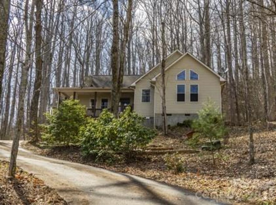 This property won't last long at this price, and rightly so. Bring your buyers with a dream for a solid home that can be personalized to be exactly what the buyers desire! It is a blank slate for your vision. 

Nestled in the sought-after Balsam Forest community, this charming 3-bedroom, 2-bath home offers the perfect blend of mountain tranquility and modern comfort. Surrounded by beautifully crafted homes, this property delivers both privacy and neighborhood appeal in one exceptional setting on approximately one and a quarter acres.

Step inside to a warm and inviting layout featuring a spacious living area that flows seamlessly into the kitchen and dining space—ideal for everyday living or entertaining. The primary suite provides a private retreat complete with a walk-in closet and en-suite bath with a chandelier and large tub, while two additional bedrooms offer flexibility for guests, family, or a home office.

Enjoy the outdoors from both sides of the home—take in stunning mountain views from the covered front porch, or relax on the open back deck overlooking peaceful natural surroundings. With the property backing up to the Blue Ridge Parkway, you’ll enjoy added privacy with no future development behind you.

Property Highlights:

3 Bedrooms | 2 Full Bathrooms

Primary suite with walk-in closet & private bath

Located in desirable Balsam Forest HOA

Paved road access & concrete driveway

Covered front porch with beautiful long-range views

Open back deck for outdoor living

Borders the Blue Ridge Parkway for added privacy

Septic system installed

Recently replaced well pump & water pressure tested for peace of mind

Conveniently located with easy access to Sylva, Waynesville, and the 23/74 bypass, this home offers the best of both worlds—quiet mountain living with quick access to town amenities.

Whether you're looking for a full-time residence or a mountain getaway, this property is a rare opportunity to enjoy privacy, views, and community all in one.

**Note: Great news! The furnace is working so the home is heated living space!! While the HVAC system was damaged, the heat portion is still productive. Seller has taken this into consideration when pricing the property.

**Stove doesn't work. Light in dining area is being replaced since it doesn't work.

**Seller has priced home to account for needed work and updates.

**No Short Term Rentals