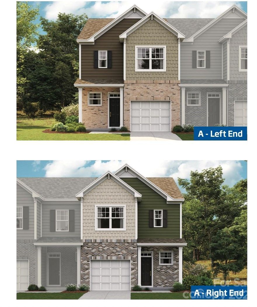 Featuring our popular Carlton plan.... Don't wait - this lovely townhome will not last long. Wonderful 3-bedroom 2.5 bath Carlton model in Chateau at Steele Creek. Loaded with upgrades. This home features beautiful cabinetry in kitchen with  gas range and microwave vented to outside. Stunning counters and LVP flooring throughout first floor and also stairwell. Neighborhood includes pool and outdoor lounge area. Rivergate shopping and dining is also 5 minutes away and Uptown is just 25 minutes. Excellent location all around!