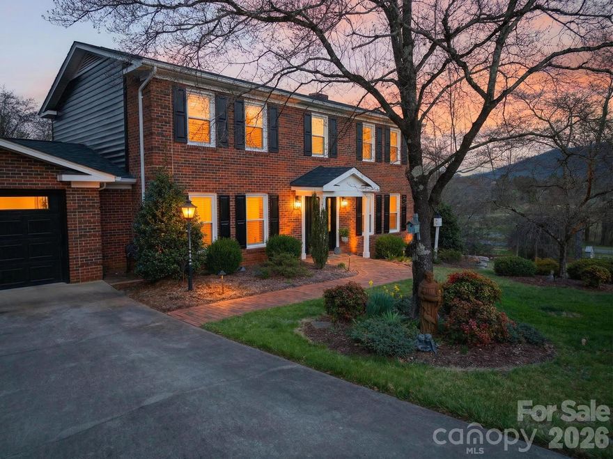 THE TOTAL PACKAGE: STYLE, SPACE & SETTING! This stunning 2 Story brick home checks all the boxes! Every inch inside & out is immaculate & move-in ready. The main level features a beautiful floor plan with gleaming hardwoods throughout. The chef will be impressed with the updated kitchen boasting exquisite granite countertops, back splash & ss appliances. Storage is abundant with the huge walk-in butler's pantry & planning station. There is a dine-in space and a more formal dining room for larger gatherings. Just off the kitchen is a cozy living room featuring a fireplace with gas logs. Also, on the main level is a 1/2 bathroom for guests and an office for the remote worker...another surprise is the 300+ hsf flex room behind the garage that could be utilized for various purposes, including a gym, recreation room, etc.

Upstairs are 3 over-sized bedrooms, including the owner's suite, which offers a walk-in closet & gorgeous en suite bathroom. Make sure to place a comfortable chair at the window to soak in the amazing view of Hibriten Mountain for your daily inspiration. The secondary bedrooms share a hall bathroom. The laundry room is also located on the upper level.

Step outside onto the luxurious covered deck that is relaxing & private. There is also a wonderful stone patio/terrace with a built-in fire-pit & oven--perfect for entertaining--all fenced in! 

Lower Creek Community is the most desirable area in Caldwell County. Tons of outdoor amenities, most within walking distance, include the Lenoir Greenway, walking trails, dirt bike trails, recreation park, soccer park & schools.You will agree that this is more than a home--it's a lifestyle.