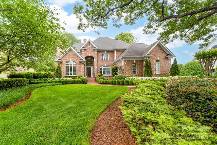 Gracefully positioned along the 6th fairway of the Peninsula Club golf course, this home offers sweeping views, meticulous landscaping, and a blend of casual elegance and refined comfort. The expansive patio with an outdoor kitchen is perfect for entertaining, and the HOA has already granted preliminary approval for a pool (see attachments).
Ideally located near Lake Norman, downtown Charlotte, and the airport, everything is convenient with boating, golf, tennis, and the Peninsula Club just a short walk away (separate memberships required).
The main-level primary suite features updated bath finishes and spacious his-and-hers closets. The gourmet kitchen is equipped with high-end appliances and opens to a breakfast room. A private study with a fireplace and a formal dining room complete the main level.
Downstairs, a wine room with climate-controlled storage and an additional entertainment space await. Owners have made several improvements and upgrades to this home (see attachment)