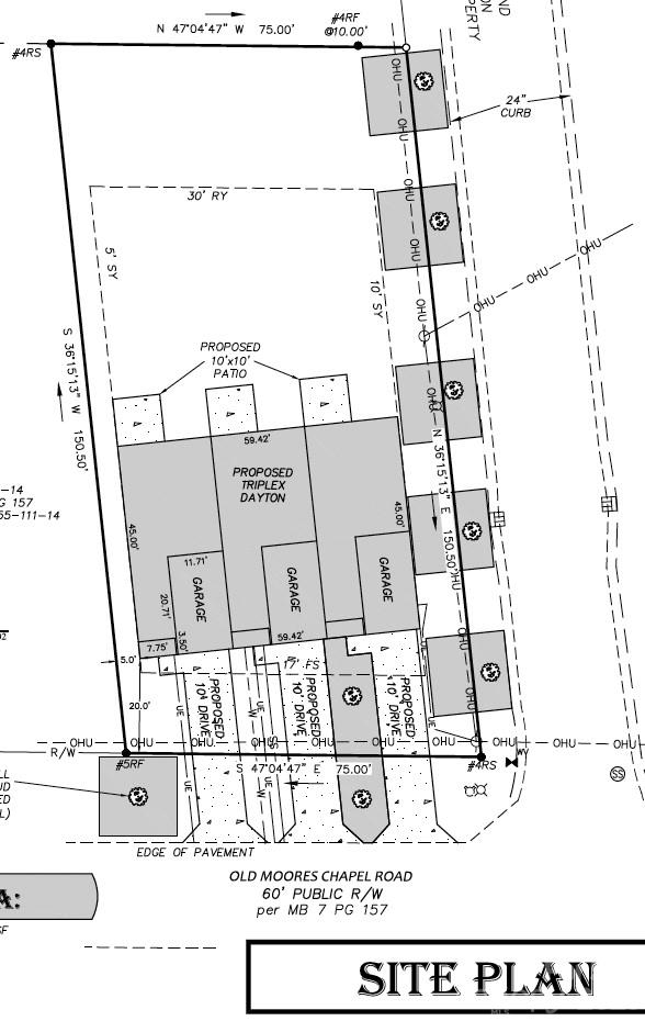 9241, 9245, 9249 Old Moores Chapel Road