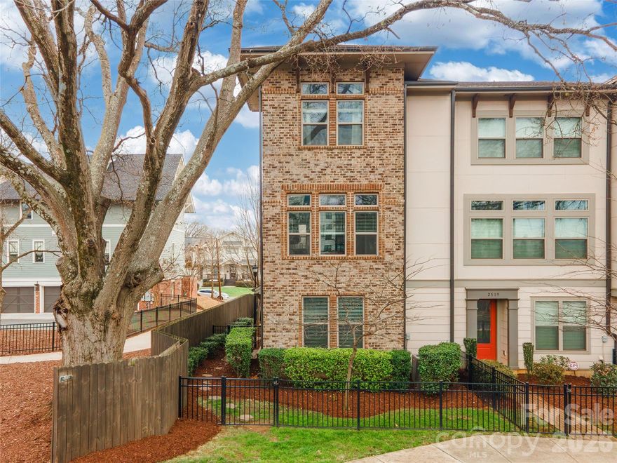 Welcome to 2515 Euclid Ave — a polished, move-in–ready home that blends premium finishes with one of Charlotte’s most walkable, sought-after locations. Sleek flooring, modern fixtures, and thoughtfully planned for city living. Featuring an upgraded chef's kitchen with an oversized island, Kitchenaid appliances, and an additional buffet area perfect for entertaining. Each bedroom features a full en-suite ensuring space for friends, family, and entertaining! Step outside to a fenced yard and beyond you’re just steps from cafés, restaurants, parks, boutique shops, and everyday conveniences, offering a true urban lifestyle with the charm of a close-knit neighborhood. With its elevated design, contemporary upgrades, and unmatched proximity to Charlotte’s most vibrant amenities, this home is the perfect balance of sophistication, convenience, and walkable city living.