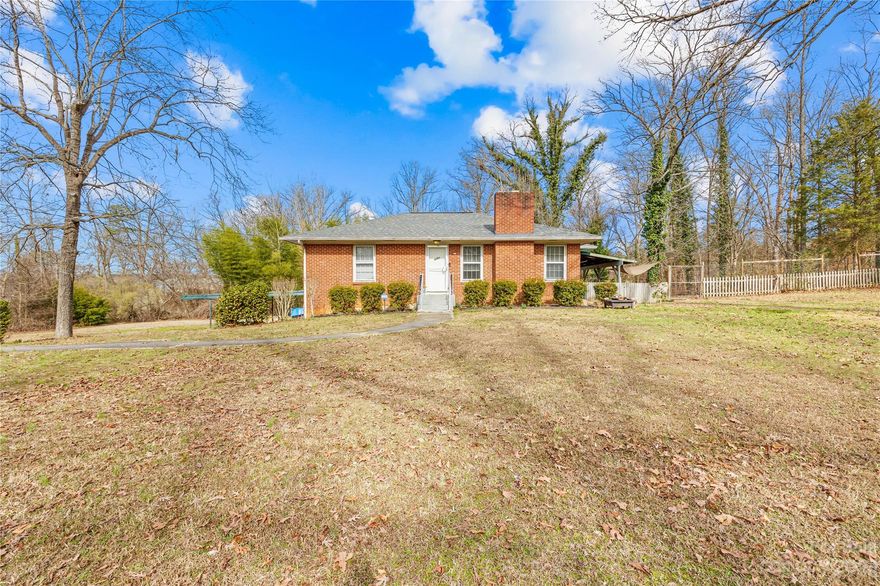 *** Location, location, location*** Charming classic, brick ranch opportunity in an great location.  This prime location has easy access to Charlotte Douglas International airport, Amazon Distribution Center, I-485, I-85, downtown Charlotte, shopping and restaurants!  Enjoy a spacious yard for relaxing or entertaining! This beautiful mature neighborhood offers a quiet place to raise a family or spending time to yourself.  A shed is present in the backyard for extra storage.  There are no HOA's so come check out this awesome property!