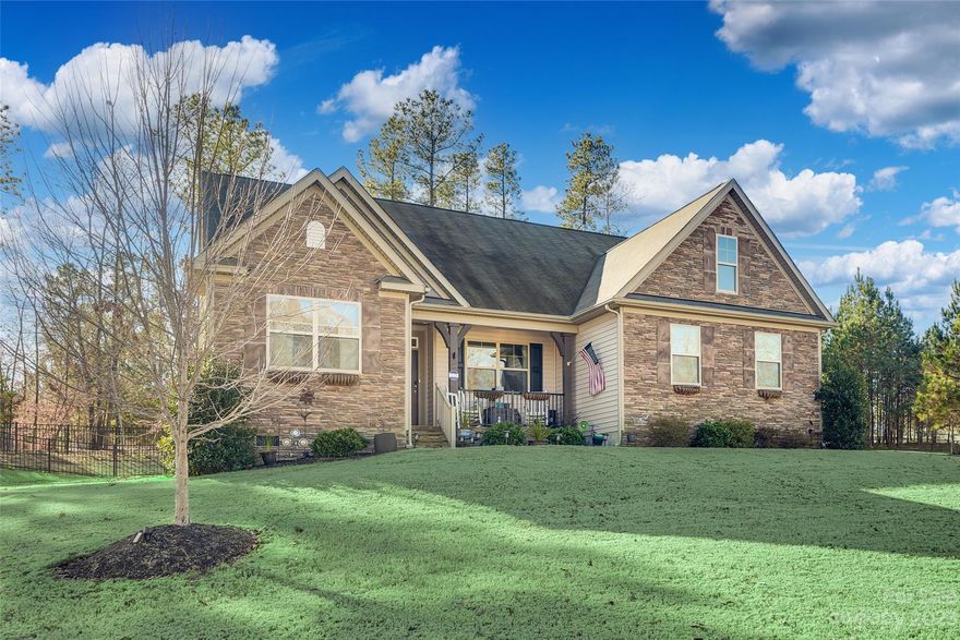 Come see this immaculate 4-bedroom, 3 full bath home in one of Lake Wylie’s sought-after neighborhoods, and award-winning Clover School district. Open floor plan with a huge great room with fireplace, with an abundance of natural light. Steps away from the kitchen, enjoy your morning coffee in your wonderfully oversized sunroom. Kitchen has granite countertops, lots of cabinet space, gas range, SS appliances, and walk in pantry. Step outside onto the deck and enjoy those Carolina days watching family or friends play in the fenced in back yard. Main floor features two nice sized bedrooms and a spacious primary suite with two walk in closets. Upstairs you will find a great area for a flex room with a full bedroom and bath. Sellers recently cleared the back yard and the possibilities are endless! Community pool, boat storage, conveniently located to Field Day Park, Crowders Creek, shopping, and so much more.