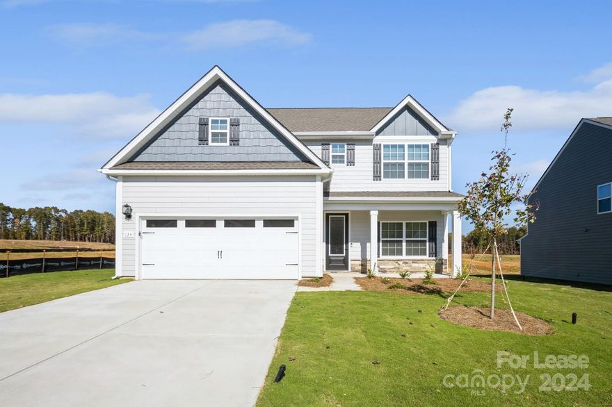 NEW CONSTRUCTION RENTAL WITH THE OPTION TO OWN! FIRST MONTH FREE RENT! Apply online, schedule a self-tour today! This Pathway Rent+ home comes with the OPTION TO BUY at the end of year 3, PROFESSIONAL PROPERTY MANAGEMENT, TAILORED HOMEOWNERSHIP COACHING, and FREE RESOURCES, all at no extra cost.

Your future home awaits, located in the picturesque Colonial Crossing community, where green spaces, grilling stations, a pavilion, and beautiful walking paths beckon just beyond your doorstep. The main level of this home features an inviting living space seamlessly connected to the fully equipped kitchen and dining room. Ascend to the upper floor to discover the master retreat. Additionally, the second story boasts three additional bedrooms, ample closet space for storage, and a laundry room. Professionally managed and maintained, this home offers integrated Smart Home technology and utilities management, ensuring effortless living at its finest.