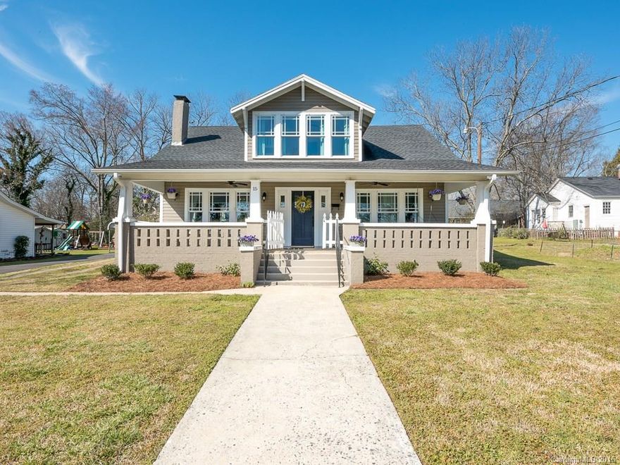 Beautifully Renovated Historic Craftsman Bungalow! Master On Main Level With 3 Sun-Filled Bedrooms Upstairs! Massive Renovations to Update this Home...All to Your Gain-From Added Insulation & New Windows, Gorgeous Hardwood Floors & Fabulous Subway Tile Backsplash in Kitchen, to a Newer Roof in 2010 & HVAC System in 2011 & Brand New 10' x 16' Shed in the Backyard...& So Much More! This Adorable Bungalow Will Not Last Long So Make it Yours Today!