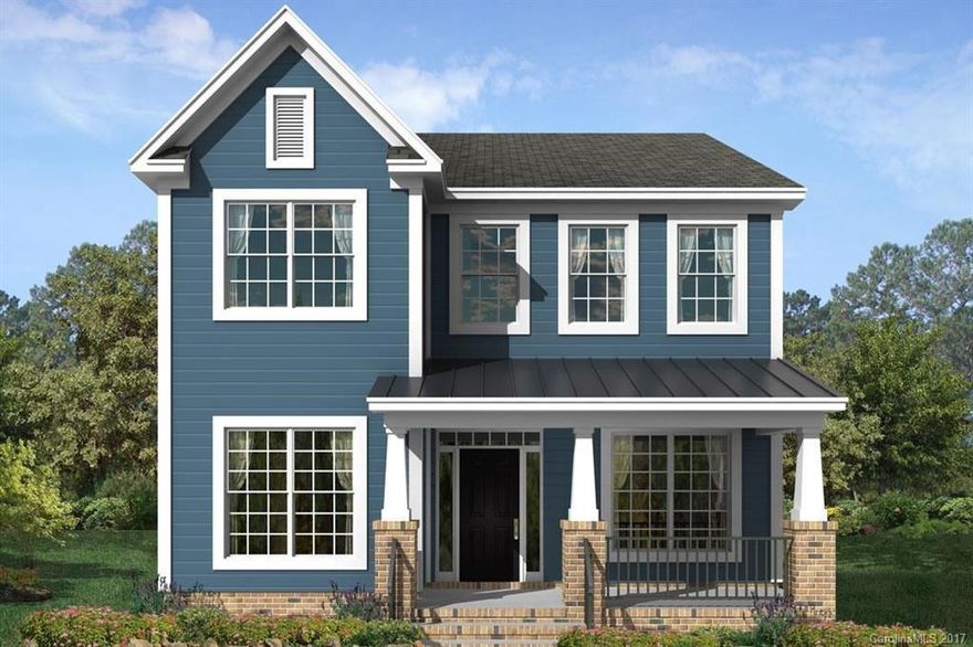 The popular Felix model is one of our Charleston Alley load homes with an oversized 2-car detached garage w/separate storage. Generous-sized family room with a beautiful stone fireplace. Hardwoods throughout the down stairs, study W/French doors downstairs. Kitchen features beautiful white cabinets, gourmet kitchen w/ built-in cooktop and double oven upgrade granite. Oak hardwood treads lead up to spacious master bedroom and 3 generously sized additional bedrooms.