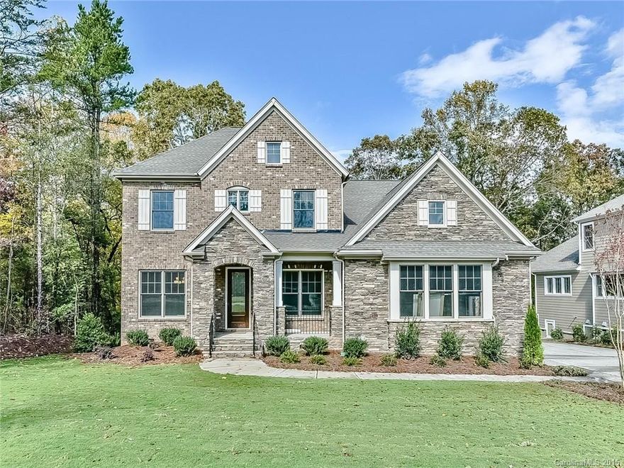 No Neighbor to the Left or the Backyard! VERY PRIVATE & Heavily Wooded HOMESITE on 17th Fairway! Open floorplan with 1st floor Master Suite & Screened Covered rear Porch w/Grilling Deck. Gourmet Kitchen w/Custom Cabinets, two sided Butlers area, Farm Apron Sink, & a large Walk-In Pantry. Hardwoods throughout most of the 1st floor, Custom Closet in Owner’s Retreat. Coffer Ceiling Family Room & Accent Paint. Upstairs 3 bedrooms, Jack & Jill style bath; TWO BONUS ROOMS. OVERSIZED 3-Car Garage.