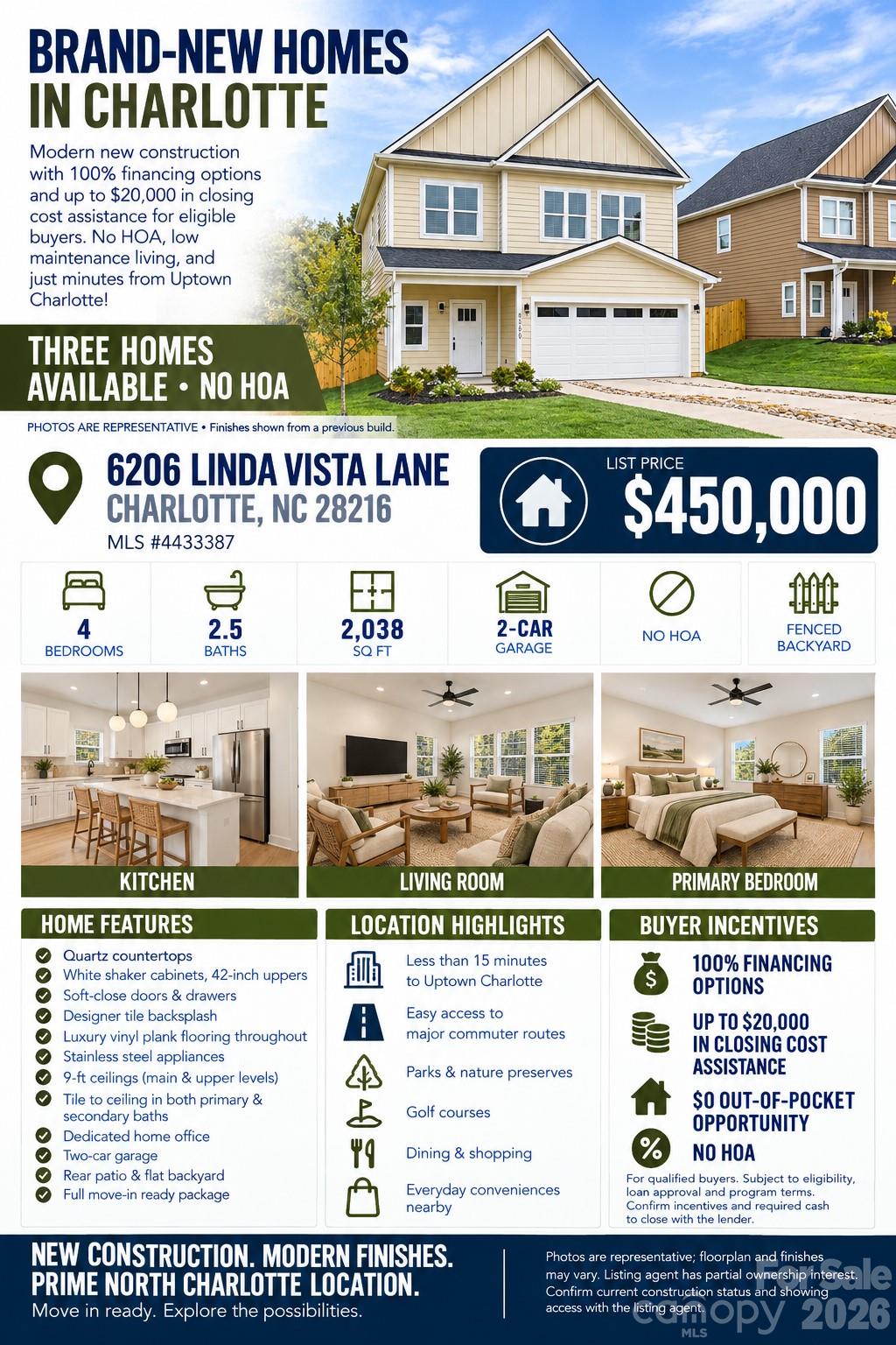 6206 Linda Vista Lane