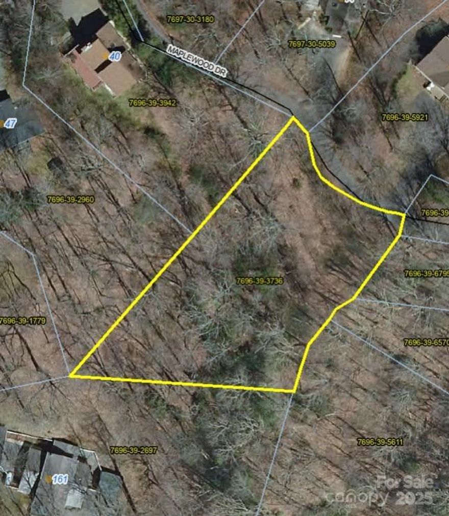 Lot situated in the Maggie Valley Country Club with little to no restrictions.  Potential for year round views with thinning of trees.  Public water available, septic needs to be installed. If needed there is a septic easement available on lot across the street. Level area on lot was graded prior to seller's purchase.
