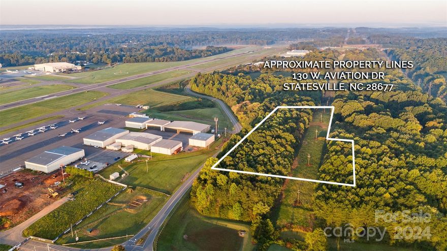 This 8.033 acre property situated across from the Statesville Regional Airport is Conditionally Zoned for Mini Storage and RV Storage as per the Concept Plan found in the listing attachments. Development project fully approved by City of Statesville. Excellent location in developing commercial area with easy access to I-40.