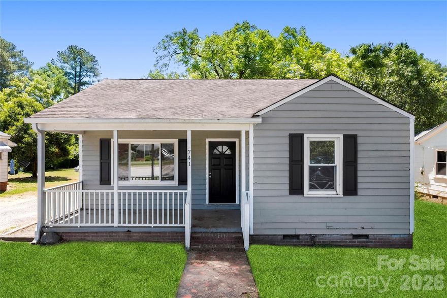 Welcome to a nice home located in Rock Hill SC at 741 S Cherry Rd, a charming 3-bedroom, 1.0-bathroom home offering 1,228 sq. ft. of well-designed living space. Built in 1950, this beautifully maintained single-family residence sits on a spacious 14,898 sq. ft. lot, providing ample outdoor space for relaxation and entertaining.

Inside, you’ll find an inviting floor plan with a bright and open living area, a well-appointed kitchen, and generously sized bedrooms. The primary suite offers comfort and privacy, while the additional bedrooms provide flexibility for guests, or growing families.

Nestled in a desirable Rock Hill SC location, this home is close to top-rated schools, shopping, dining, and major highways, offering easy access to Fort Mill SC and surrounding areas. Don't miss this fantastic opportunity to own a home in one of South Carolina's most sought-after communities! Schedule your showing today!