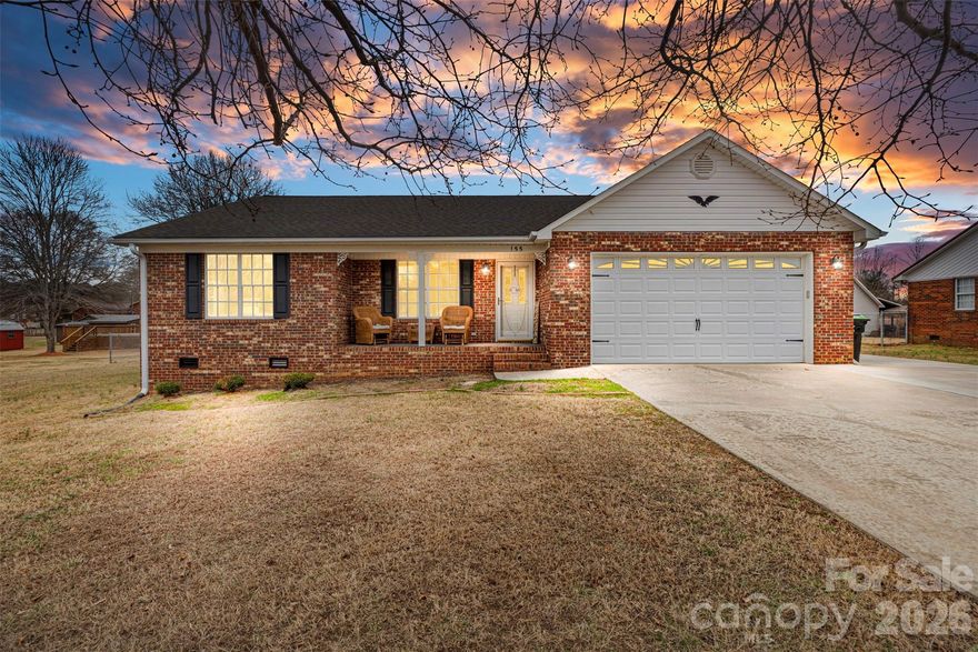 Welcome to your dream home in the friendly Welcome community of Lexington, NC! This charming 3-bedroom, 2-bathroom single family residence at 155 Sundial Drive offers comfortable living with modern conveniences. Step inside to a cozy living space featuring a gas fireplace that's perfect for relaxing evenings or entertaining guests. The home includes a practical 2-car garage for your vehicles and extra storage. Outside, enjoy a fully fenced backyard-ideal for pets, play, or privacy- complete with an 8 x 10 outbuilding that conveys with the property, providing additional storage or workshop space. For added peace of mind, the property comes equipped with a security system.
For added peace of mind, the property comes equipped with a security system. 
Nestled in the welcoming Welcome area, this home combines suburban tranquility with easy access to local amenities. Don't miss this opportunity! Schedule your showing today!
