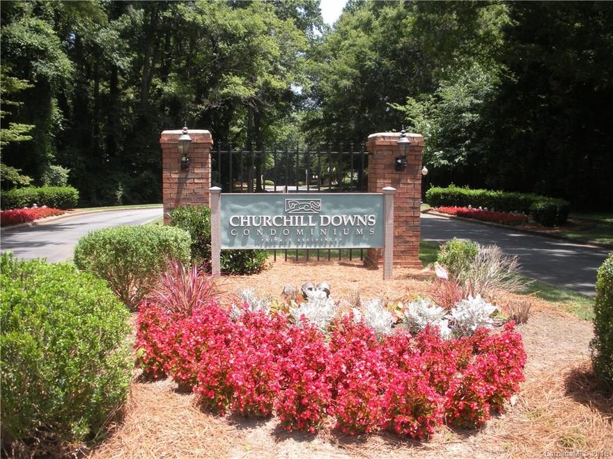 Ground-level, end unit condo in a quiet, park-like complex, close to everything you need in Cotswold shopping center. Home is tucked away on the back side of the building, creating a private atmosphere away from the noise of the parking lot.  The condo has updated lighting and new water heater (2012), HVAC unit (2013), and plumbing pipes.  Peaceful and convenient best describe this complex, which is just a short drive to Center City and South Park.