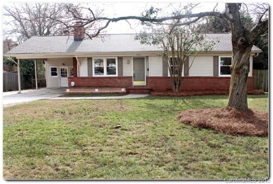 Great home, great location, loads of updates! Convenient to Uptown, South End & South Park. Refinished hardwoods, ceramic tile in baths and updated kitchen. Eat-in kitchen has new SS appliances, granite & white cabinets. Enjoy cozy nights w/fireplace in living room or evenings on large, recently stained deck in fenced backyard. Yard just reseeded. Large attached storage shed/workshop with AC. Updates throughout including; roof 2012, HVAC 2010, crawl space insulation 2013. Home warranty included.