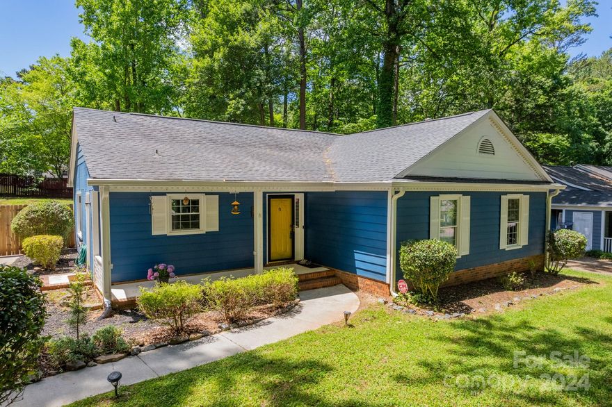 Come experience NO HOA living in Sardis Woods! The neighborhood is quiet with large lots and mature trees. Sellers have made many upgrades to this quaint three bedroom, two bath home. Counters were redone in 2023. Six trees were recently cut down, expanding the backyard into a warm, inviting space to relax. HVAC ductwork was replaced in early 2024. Other 2023 upgrades include: a new floor/roof installed on the shed, a complete kitchen remodel and a new fence on the left side of the home! Roof from 2017, windows replaced in 2021. Very close to downtown Matthews, 485, and all the conveniences of Charlotte. The sellers have loved and cared for this home with utmost diligence, but it's time for them to turn the page. They are excited for the potential this home holds for the new buyers. Schedule your showing today!