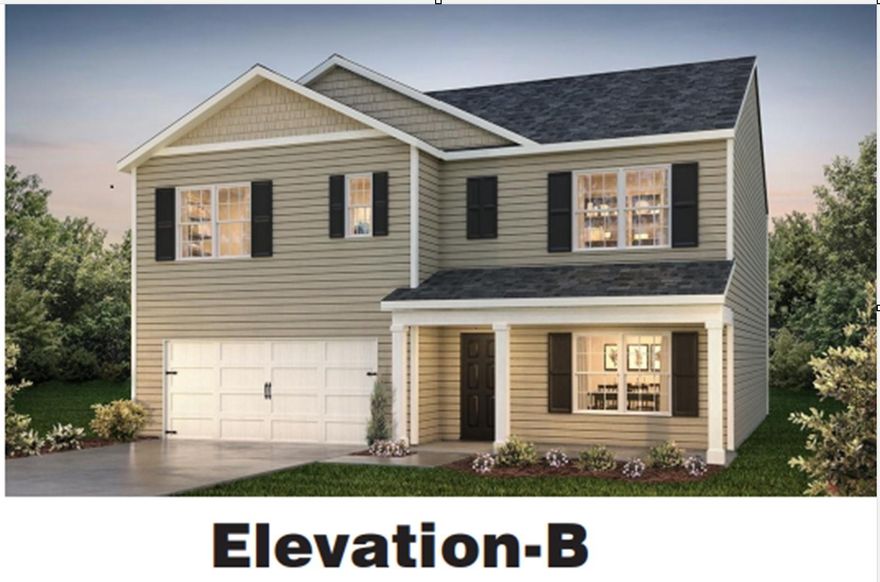 Popular Hayden plan with great upgrades in our new Cardinal Creek community complete with Pool and Playground!! Beautiful kitchen with White Cabinets, Gas Range, White Quartz countertops, and tile backsplash! Guest bedroom and bathroom on main. Spacious office with French doors. Modern fireplace in Great room! Large Owner's Suite with great closet space and private bathroom. Call today for updates!