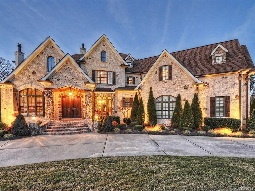 MOVE RIGHT IN! Impeccable home featuring circular driveway and superb outdoor features to include in ground granite pool. The attention to detail and quality is beyond expectations. Gleaming hardwood floors, wall of windows overlooking pool, granite, master bedroom on main with exquisite bath. Keeping room offers built ins, stone fireplace, the Chandelier is one of a kind just like the house!