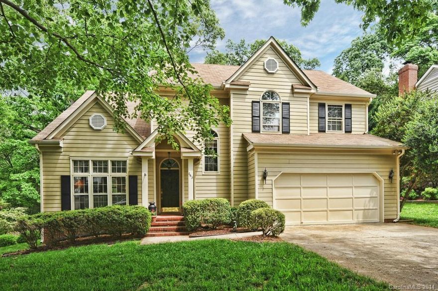 It is with Great Pleasure we Welcome You Home to this Pristine Home in Historic Matthews.  This home has been carefully kept & nicely appointed.  Gorgeous Hardwood Flooring!  Vaulted Formal Living Room w/ Arched Opening!  Formal Dining Room!  Open Kitchen w/ Center Island!  Large Family Room with Fireplace & Gas Logs!  Beautiful Carpet! Large Owner's Retreat w/ Trayed Ceiling!  Updated Owner's Bath features Garden Soaking Tub plus Stand-up Shower! Large Entertaining Deck overlooking Mature woods