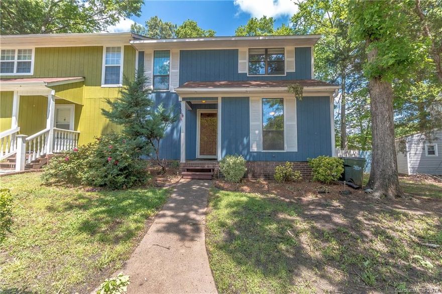 Location! Location! Location! Near Carolinas Health System Pineville and shopping. No HOA! Move-in ready with fresh paint. Nice townhome has been a very good rental property. At the end of cul-de-sac and has private, fenced yard with nice deck. Home Warranty!