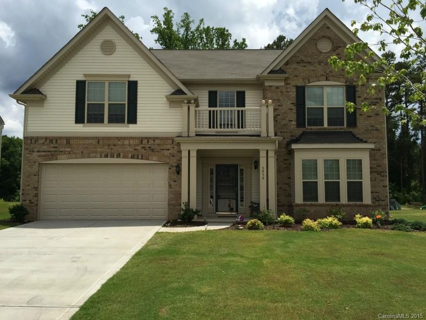 Must See! Popular Ambrose floor plan loaded with upgrades and sitting on a fantastic wooded home site! Enjoy looking at your private wooded back yard from your personal sun room! This home boasts upgrades galore, from the hard woods and tile throughout, to the gourmet kitchen with tile backsplash, granite counters and double oven. Exquisite craftsmanship from floor to ceiling including crown molding,trey ceilings and large walk-in closets. Prime location with new pool and amenities under const.