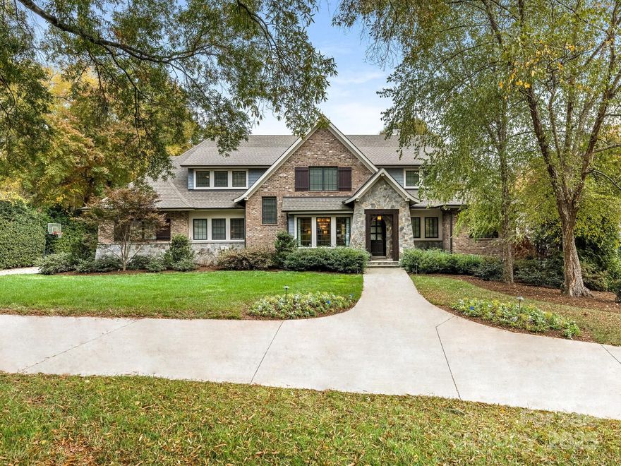 Great opportunity to own this custom-built home by Arcadia Homes in the sought after Foxcroft neighborhood. Bright open floor plan, perfect for entertaining features hardwood floors, high ceilings, custom moldings and built-in cabinetry. Gourmet kitchen, equipped with Wolf appliances, quartz countertops, and large center island. Hidden walk-in pantry with abundant storage and separate prep area located right off the kitchen. Primary suite with vaulted ceilings, spa like bath with heated flooring, shower with natural light and access to large walk-in closet connected to full laundry room for convenience.  The great room with fireplace has sliding doors opening to covered outdoor living with heaters and additional fireplace overlooking the private fenced rear yard. Upstairs bedrooms all have bath access and large closets. This home also features a 3 car garage, circular driveway and home automation system. This neighborhood with walking trails is minutes from all that SouthPark has to offer including shops, retail and restaurants.