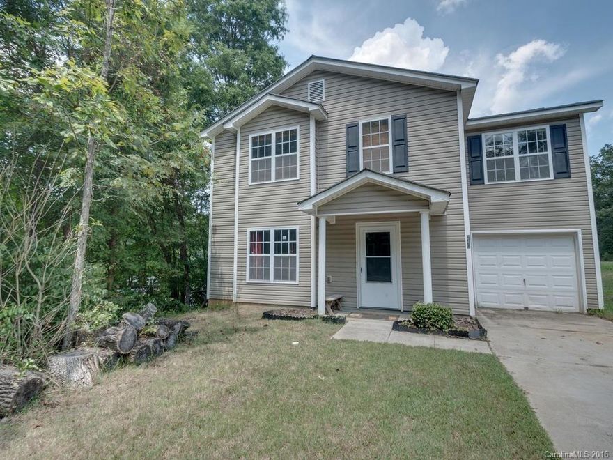 Amazing value for this 4 bedroom, 2.5 bathroom, 1605 SF home located on a private cul de sac near the U.S. Whitewater Center. Constructed in 2006, this home is newly painted and priced to sell. Enjoy easy access to I-485 and I-85. Large fenced lot with ample bordering wooded privacy. All kitchen appliances, including washer/dryer will convey with sale of home. Seller to provide home warranty up to $405.00.