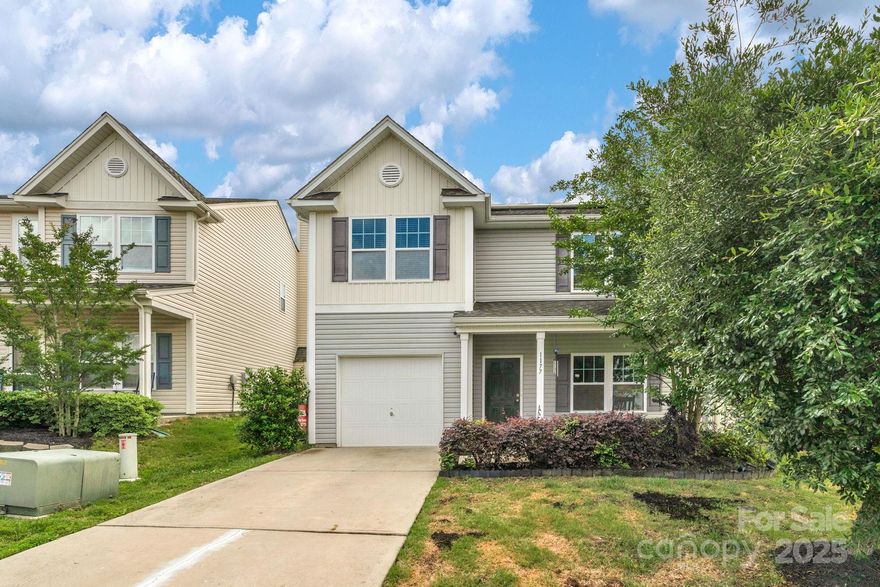 Wonderful family home! 5 Bedrooms & 3 FULL Baths Ideally located IN ONE OF Rock Hill's TOP-RATED School Districts! Covered Front poach welcomes you Home! Entering this lovely home, you will immediately be impressed by this generous, open Floor plan, featuring a Stunning Great room w/Upgraded Lux Laminate flooring & Custom Paint.  Lovely Dining rm! Chef s Kitchen boasts loads of granite counter space, tile backsplash, stainless steel appliances, Double bowl sink & Huge Granite breakfast bar that will easily accommodate 4-5 chair seating! Desirable Guest Bedroom on Main W/full bath! Primary Bedroom on upper Level with tiled Luxury bath & VERY GENEROUS sized walk-in closet! All 3 additional Bedrooms conveniently located near full Bath w/ Dbl sink vanity.  Laundry room on upper level. Flat Backyard w/Privacy Fence! Newly stained deck with Pergola for Fun outdoor gatherings! Garage w/ELECTRIC Car Charger! ***SELLER WILL PAY $3,000.00 Towards BUYER'S CLOSING Cost W/Acceptable offer***!