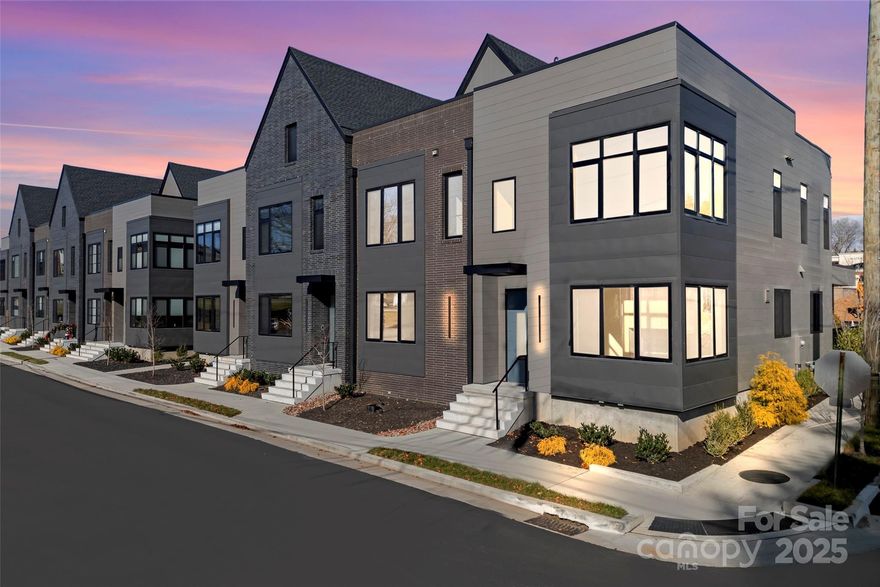 61 E. Jordan St is a work of art blending all the attributes of downtown living with precision architecture. The state-of-the-art design offers endless upgrades from Walnut cabinets to Wolf kitchen appliances. There is so much to explore and appreciate in every room. The bedroom suites include features from heated bathroom floors, a private butler's kitchen, to your own fireplace. Entertaining will be a breeze in the upstairs sky lounge and rooftop terrace. There is also a strong sense of security and efficiency that the home exudes from its sound construction and design. The exterior spaces include a private patio and walkway to your oversized two-car garage with a custom bay for an oversized vehicle. The location from any perspective is unbelievable. You are at the crossroads of the best residential neighborhood, restaurants, and cultural recreation. Watch the hosted virtual tour for more information on this property. Transylvania County, City of Brevard, and Heart of Brevard taxes.