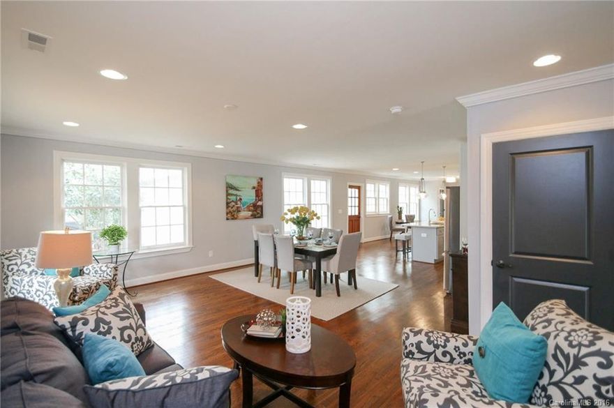 Prepare to fall in love with this FULLY restored home in the heart of historic Wesley Heights. Enjoy the character and style of a historic home while appreciating the convenience and efficiency of modern updates. Open Floor plan, large gourmet kitchen perfect for entertaining, large master bedroom and luxurious masterbath.  Plenty of space to entertain throughout, including a full mother-in-law suite/flex space downstairs! Walking distance to greenway, parks restaurants and minutes from uptown.