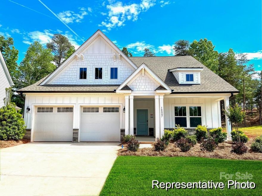 Quick Move-In Home Ready in May at the Links in Edgewater! This 3BR / 3BA Montcrest features primary + ensuite on main, along with laundry, and additional bedroom and full bathroom.  Home boasts gourmet kitchen with many upgrades including tile backsplash, quartz counters, cabinetry, farm sink, vented canopy hood, and more!  Rear screened porch is accessible from kitchen nook, perfect for entertaining!  Upstairs is a third bedroom option, perfect for guests, an additional full bath, and loft.